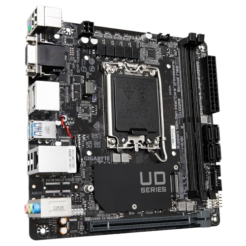 GIGABYTE H610I scheda madre DDR5 LGA1700 PCIe M.2