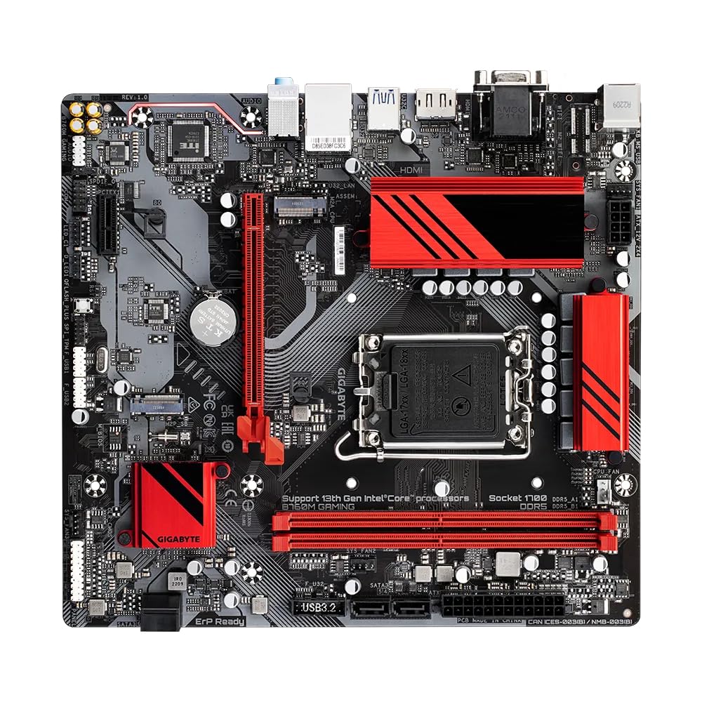 GIGABYTE B760M GAMING scheda madre DDR5 LGA1700