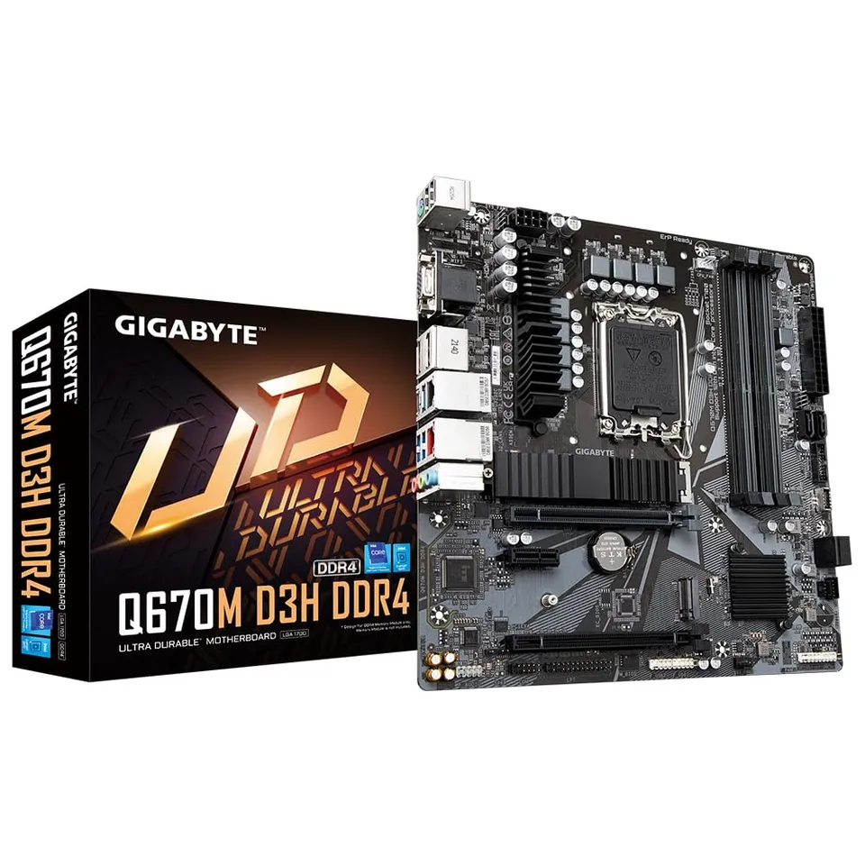 Gigabyte Q670M D3H scheda madre DDR4 LGA1700