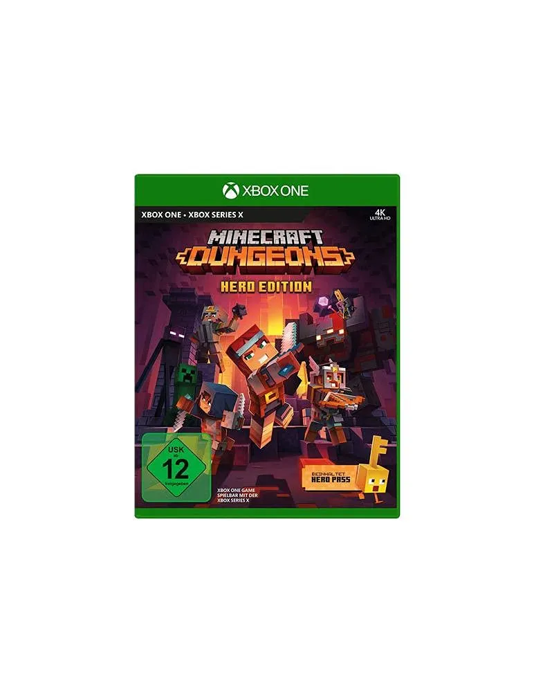 Minecraft Dungeons Hero Edition gioco Xbox multiplayer