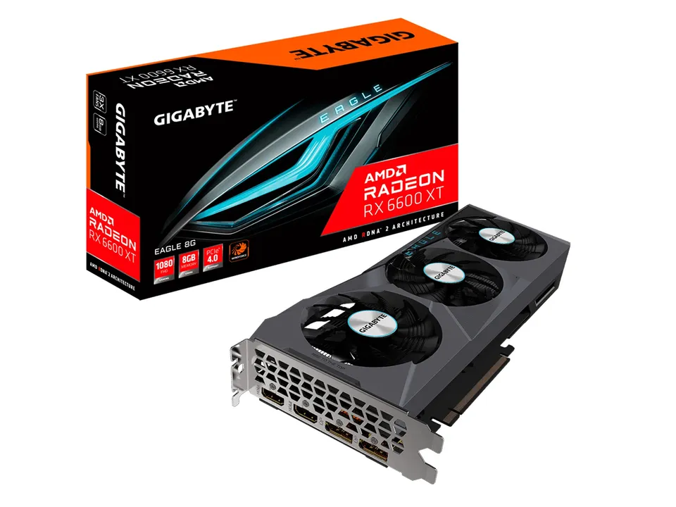 Gigabyte Eagle RX 6600 XT scheda video 8GB GDDR6 RDNA 2