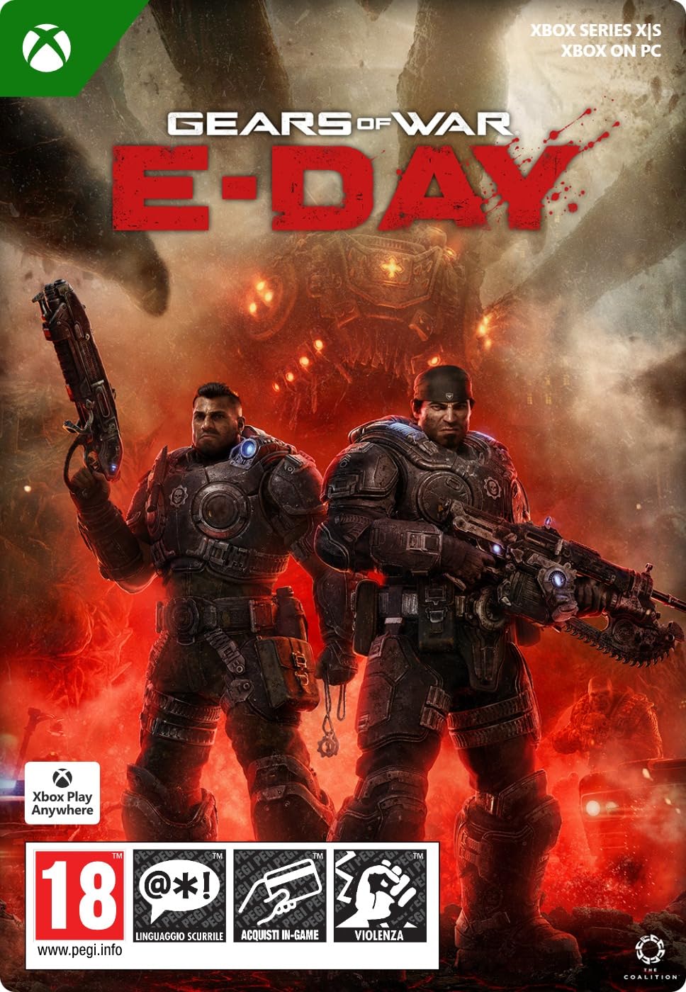 Xbox Gears of War E-Day gioco Xbox Windows Standard