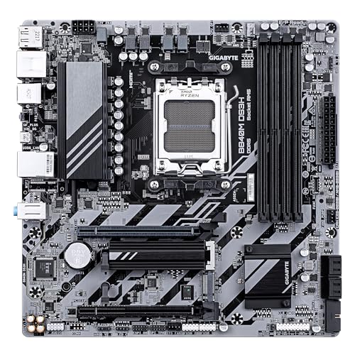 GIGABYTE B840M DS3H scheda madre AM5 DDR5 8200MHz