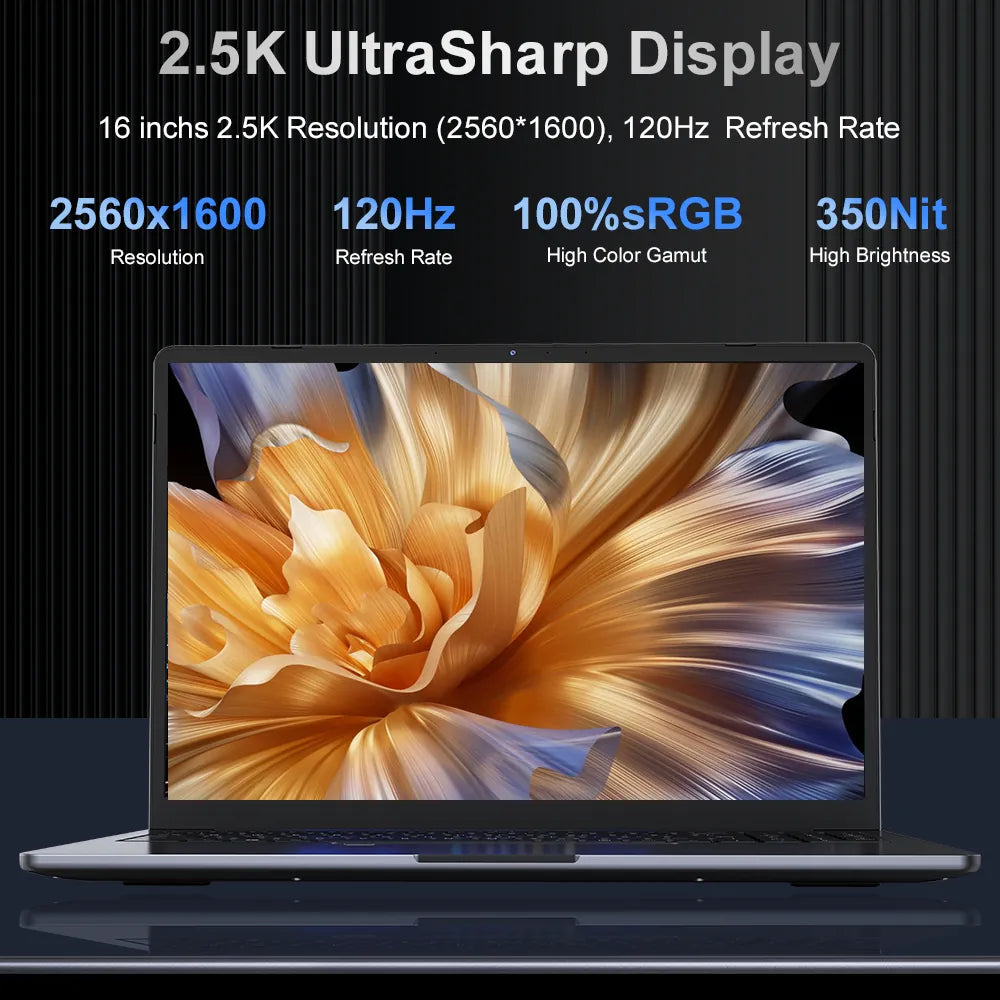 Ninkear N16 Pro Ultra 5 125H laptop 16" professionale