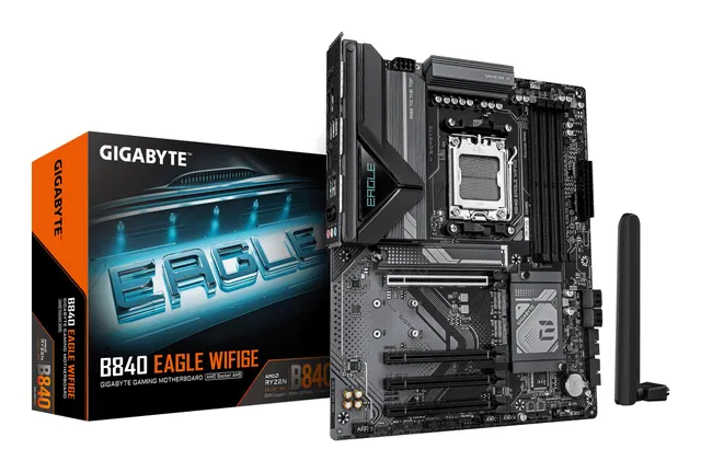 GIGABYTE B840 EAGLE WIFI6E scheda madre AM5 DDR5 Wi-Fi 6E