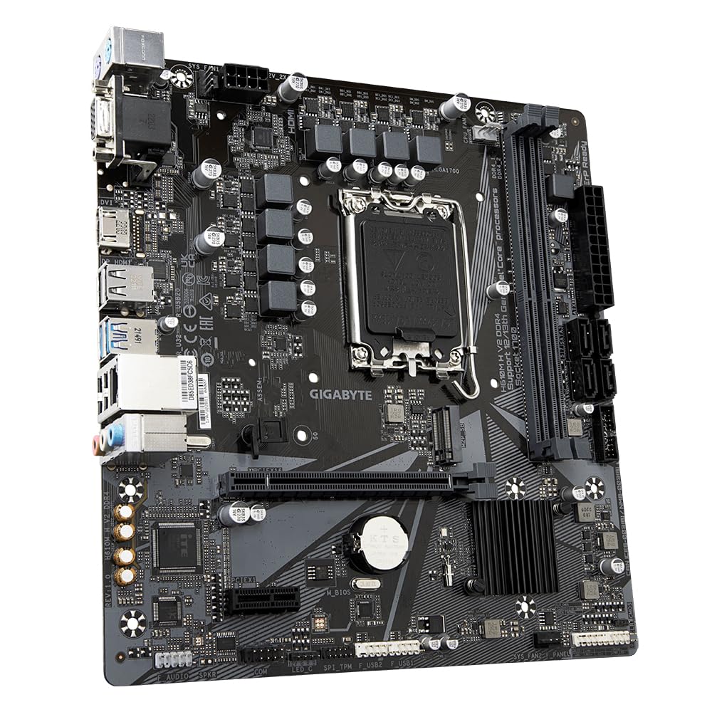 Gigabyte H610M H V2 scheda madre micro ATX DDR4