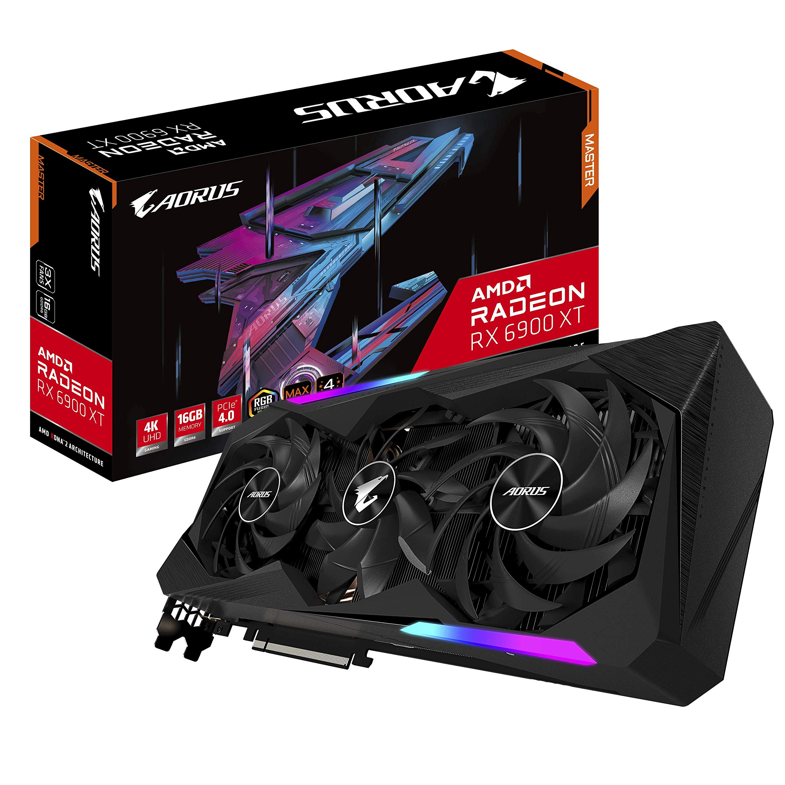 Gigabyte Aorus RX 6900 XT Master scheda video 16GB GDDR6