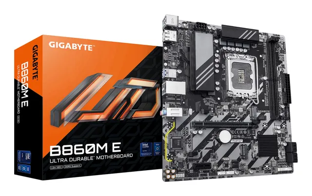 Gigabyte B860M E Scheda Madre Intel DDR5 PCIe 4.0