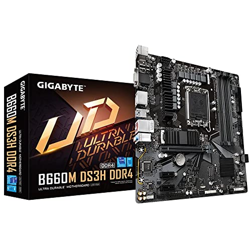 GIGABYTE B660M DS3H DDR4 scheda madre Micro ATX nera