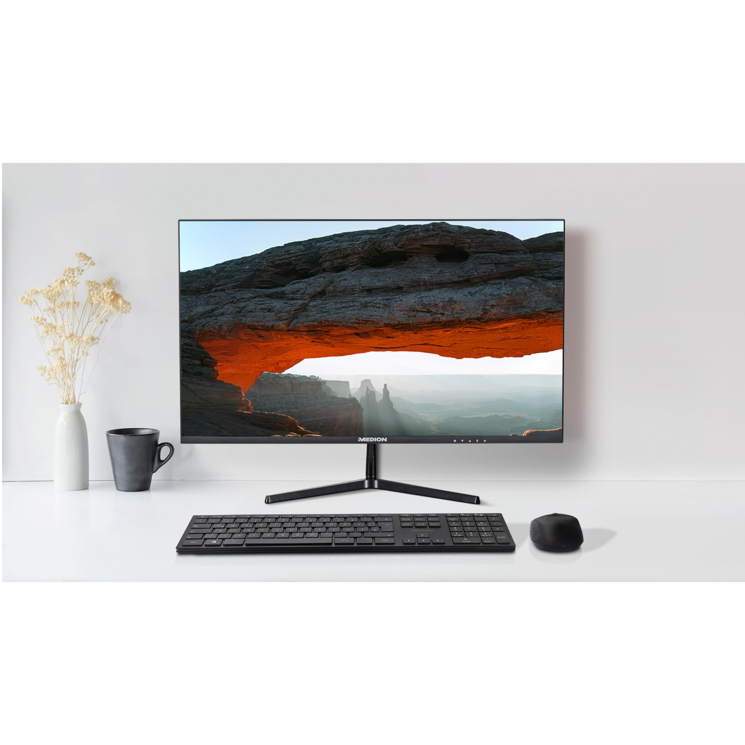 MEDION P52424 MD 20152 monitor 24" Full HD HDMI antiriflesso