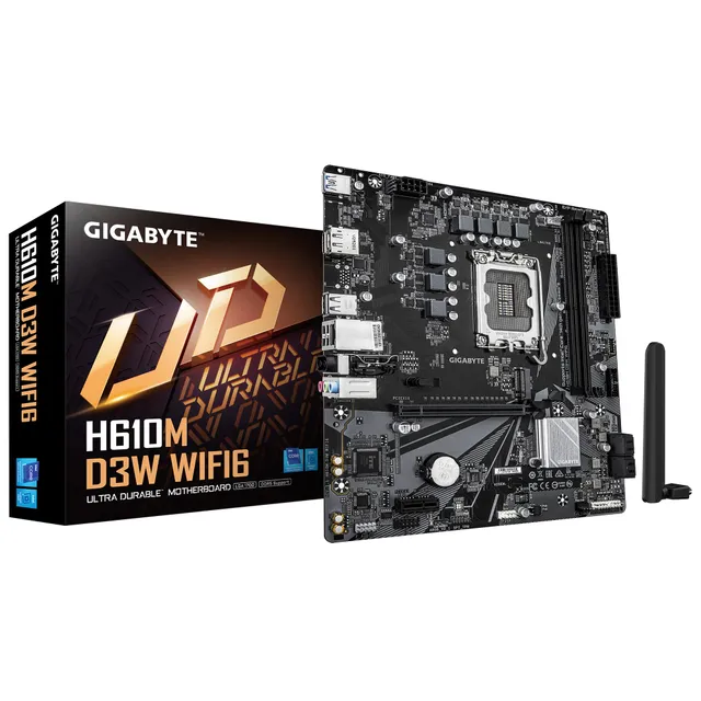 GIGABYTE H610M D3W WIFI6 scheda madre LGA1700 Wi-Fi 6