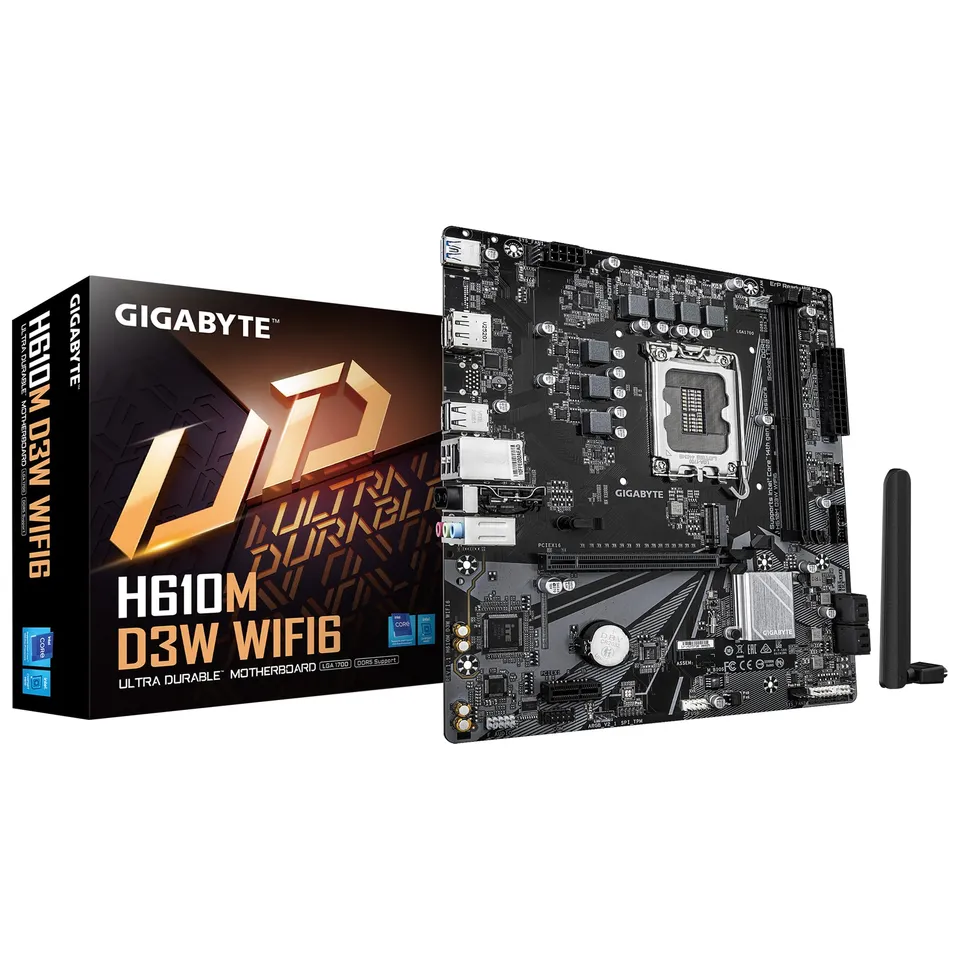 GIGABYTE H610M D3W WIFI6 scheda madre LGA1700 Wi-Fi 6