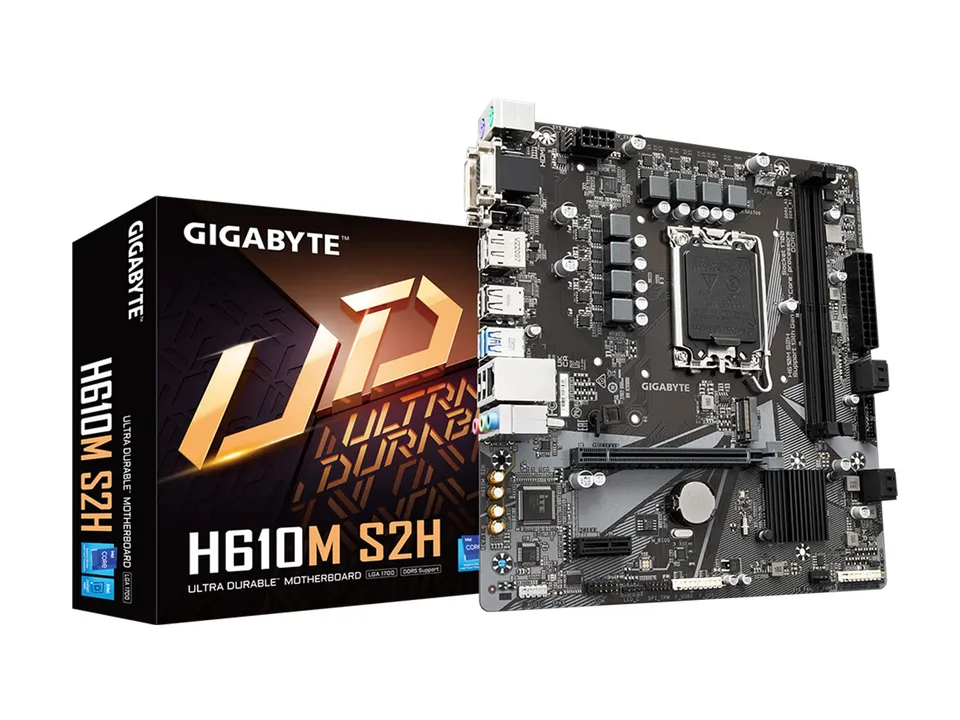 Gigabyte H610M S2H scheda madre LGA1700 DDR5 Micro ATX