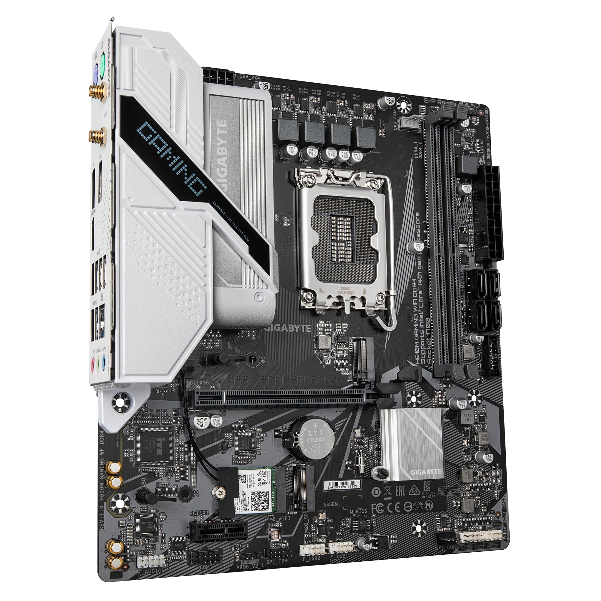 GIGABYTE H610M Gaming WF Scheda Madre DDR4 Wi-Fi