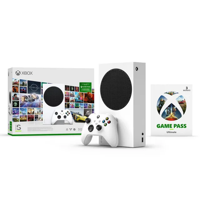 Xbox Series S Console 512GB Starter Pack 3 Mesi Game Pass