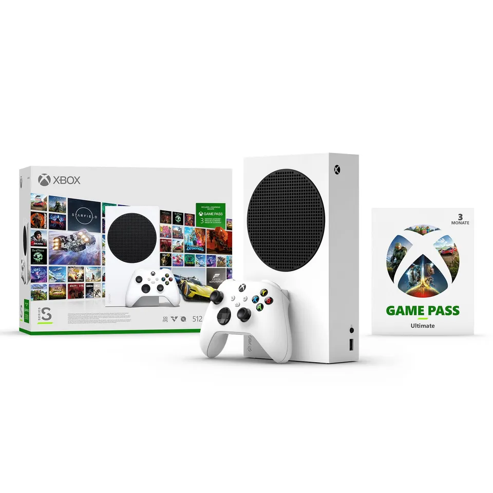 Xbox Series S Console 512GB Starter Pack 3 Mesi Game Pass