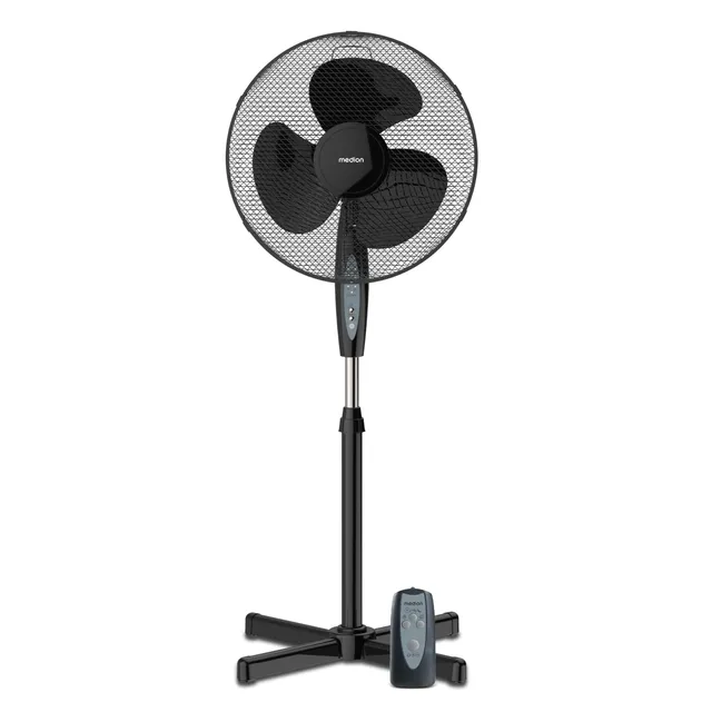MEDION MD18795 ventilatore a piantana 45W nero telecomando
