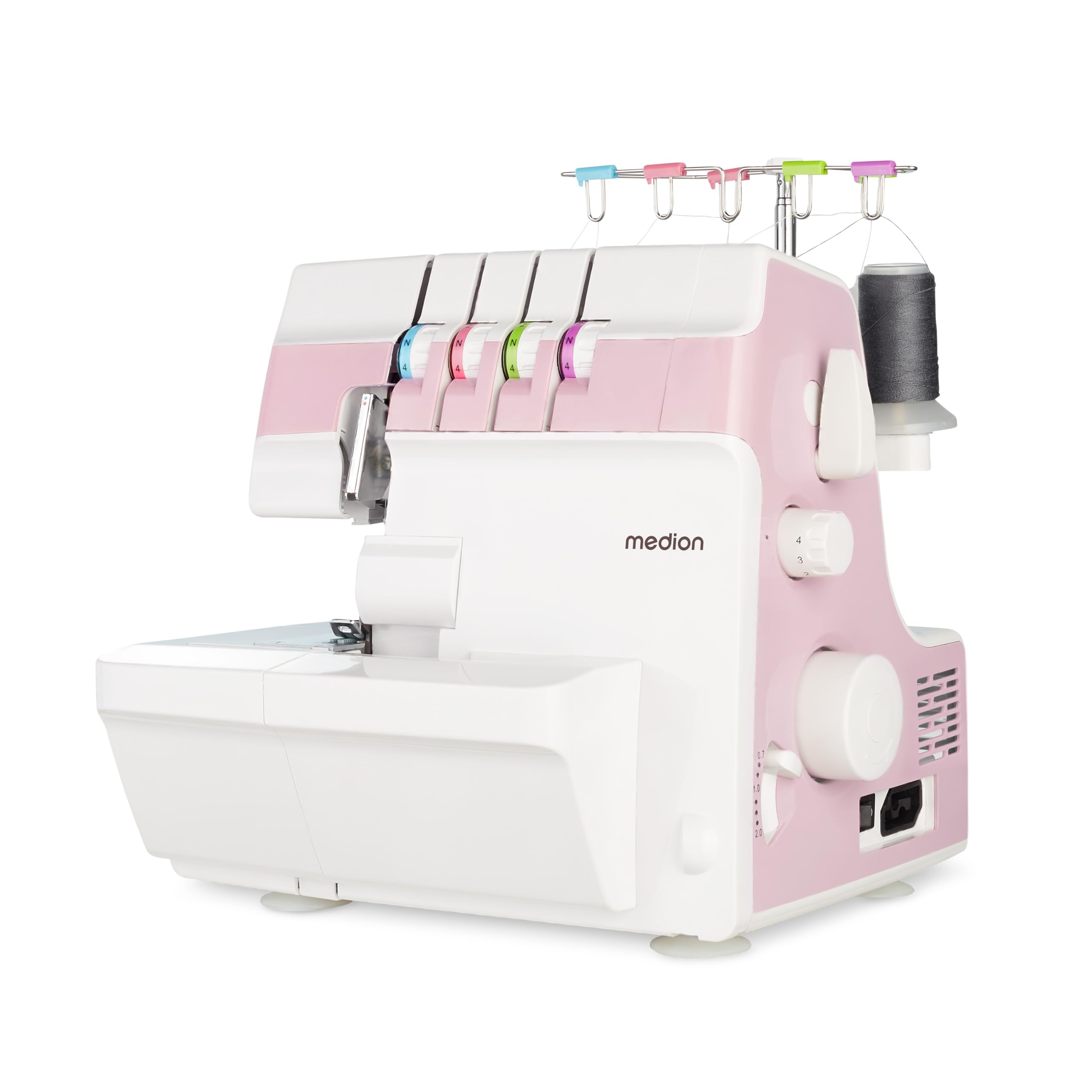 MEDION SO90 MD19169 macchina overlock rosa 4 fili