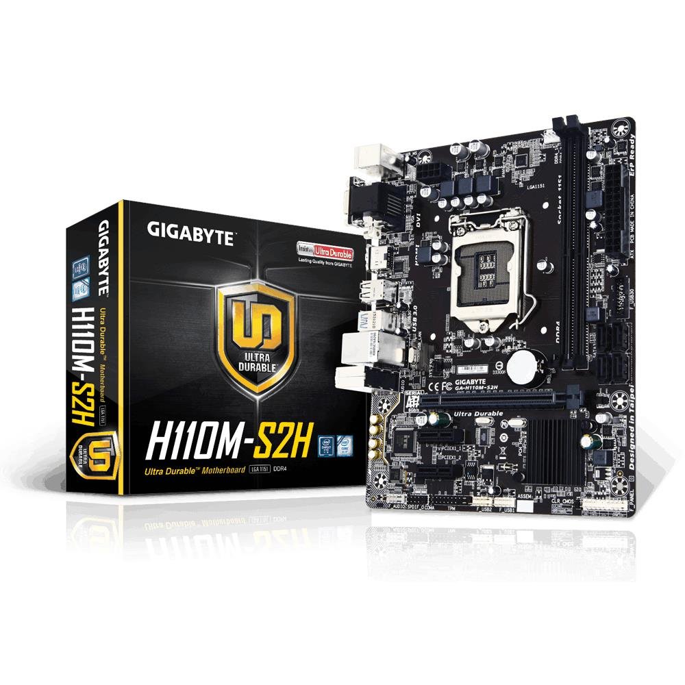 Gigabyte GA-H110M-S2PV scheda madre DDR4 micro-ATX