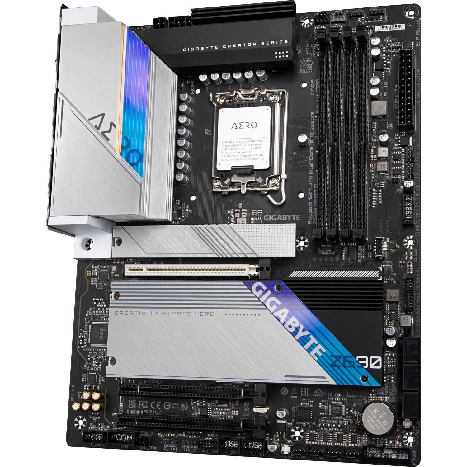 GIGABYTE Z690 AERO G DDR5 scheda madre ATX