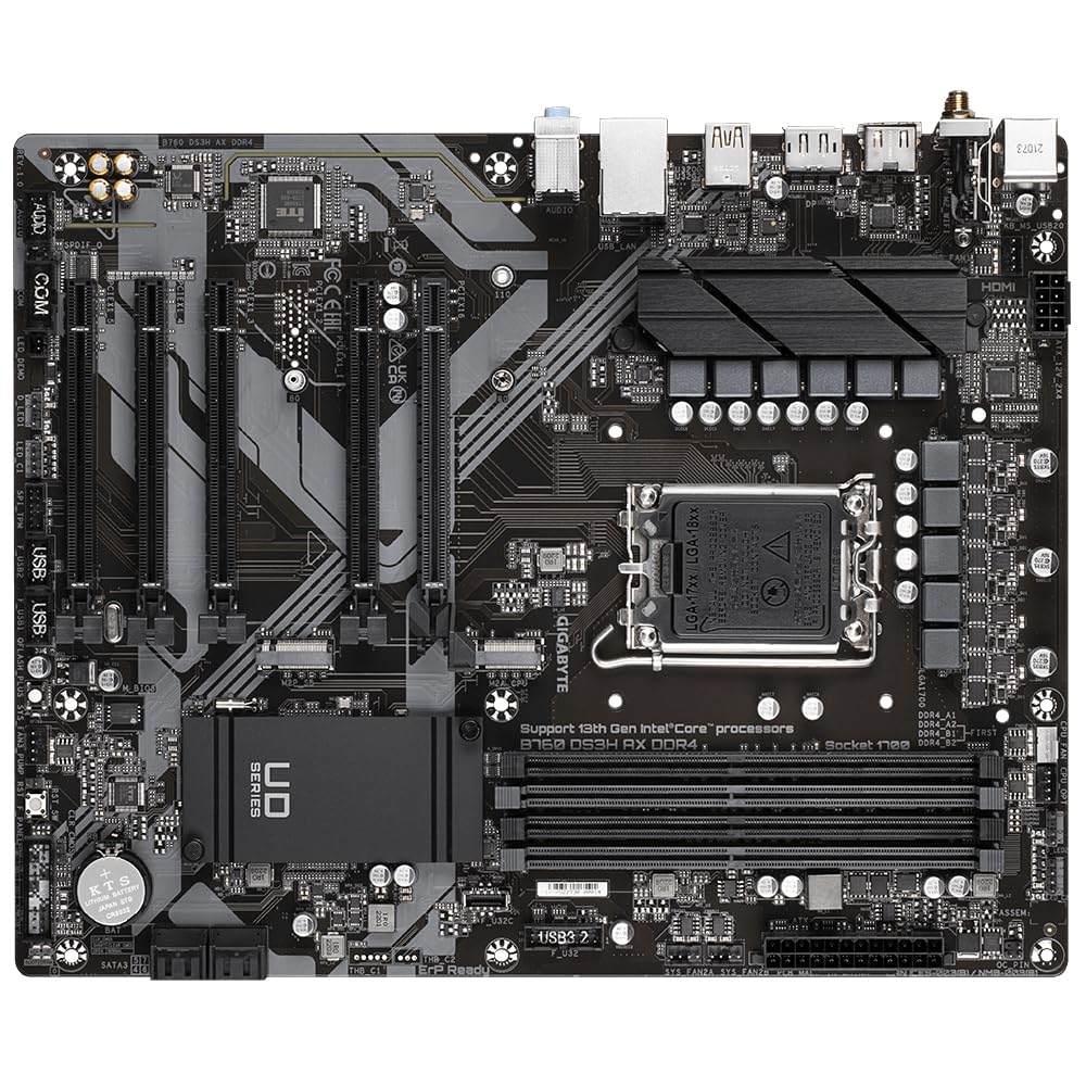 Gigabyte B760M G X AX DDR4 scheda madre LGA1700