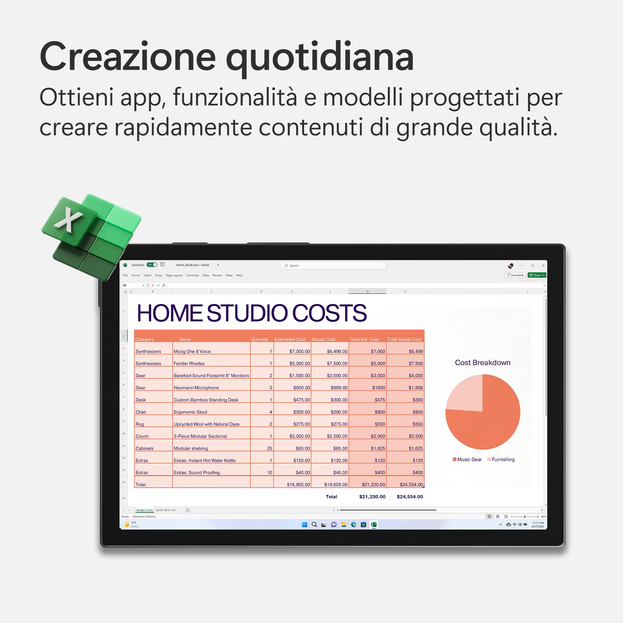 Microsoft 365 Personal abbonamento 12 mesi 1 persona 1TB cloud
