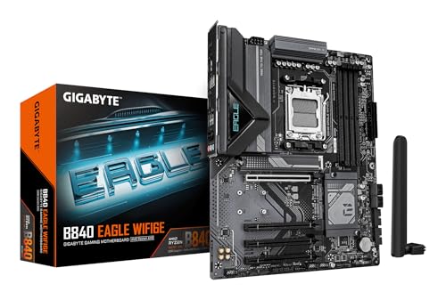 GIGABYTE B840 EAGLE WIFI6E scheda madre AM5 DDR5 Wi-Fi 6E