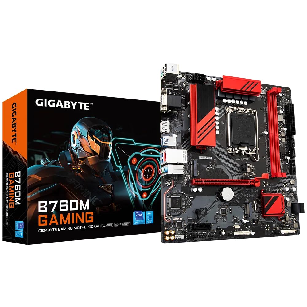 GIGABYTE B760M GAMING scheda madre DDR5 LGA1700