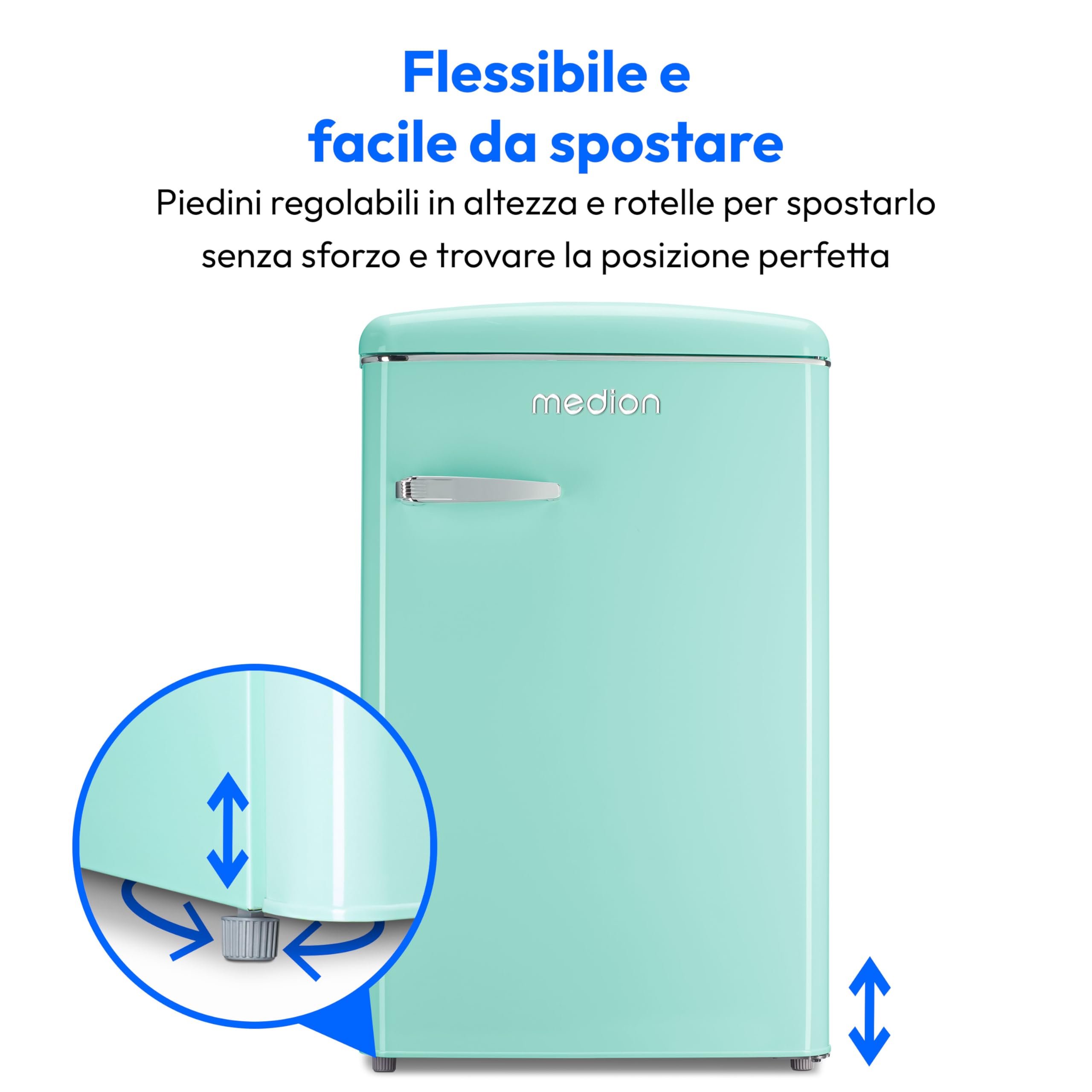 MEDION LIFE Retro MD 37790 frigo-congelatore 108 L