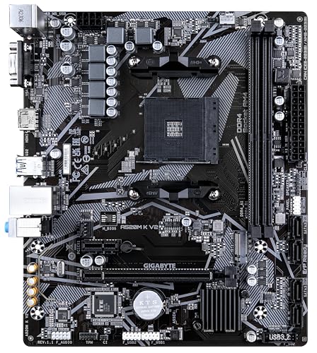 Gigabyte A520M K V2 Scheda Madre AM4 Micro ATX
