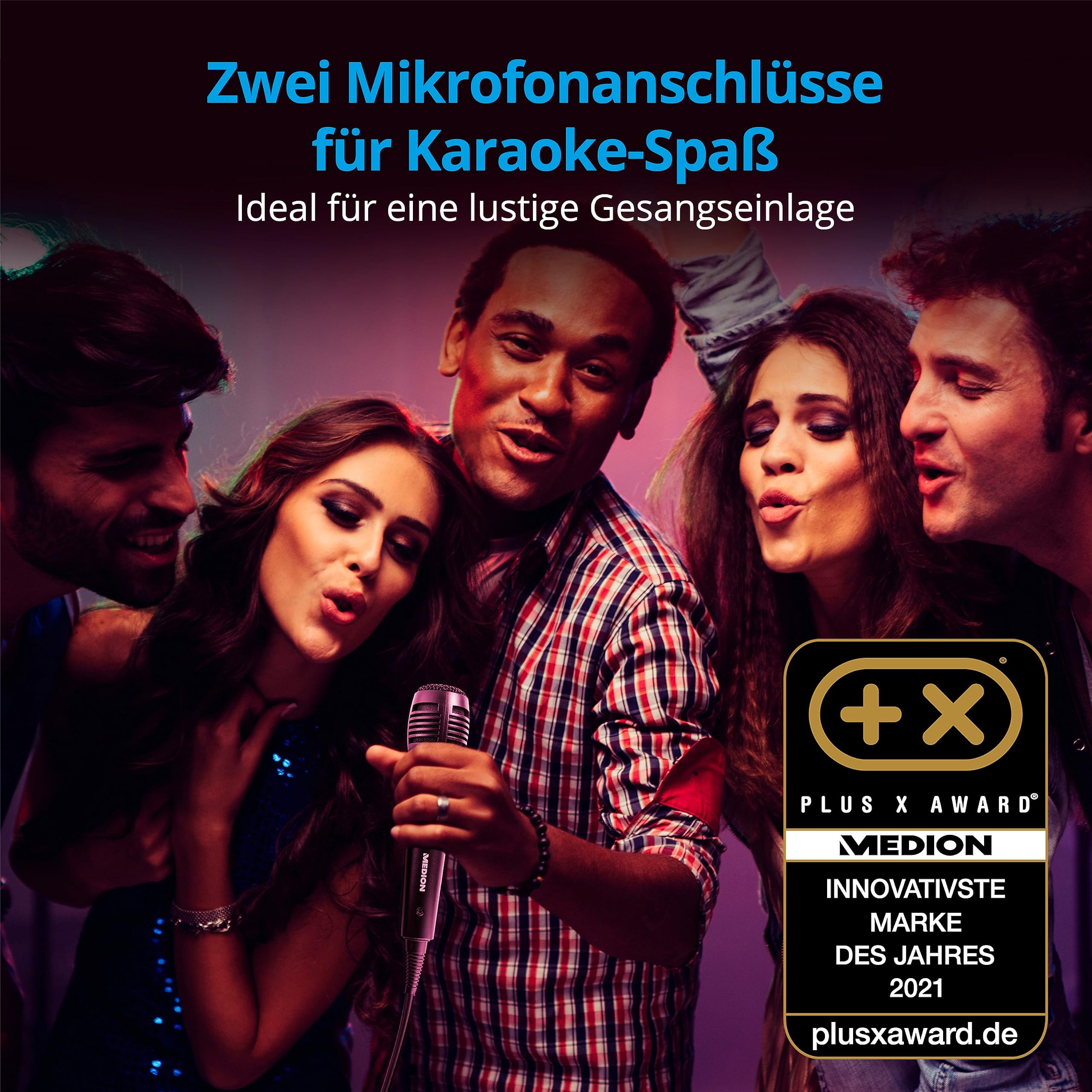 MEDION LIFE E61400 party sound system cassa Bluetooth