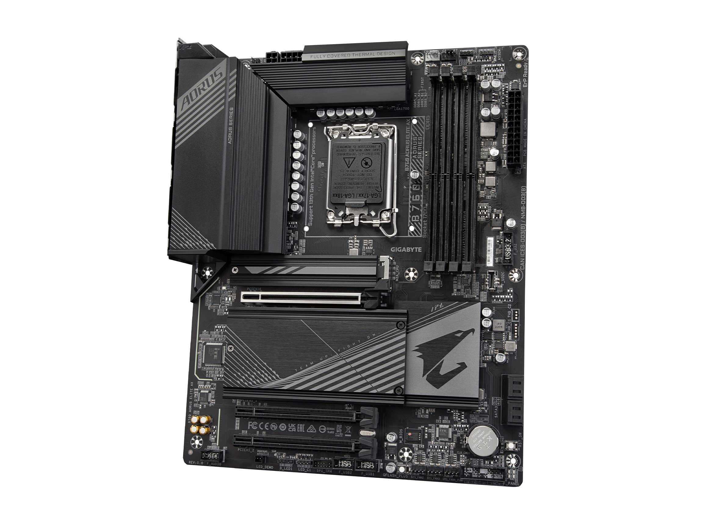 Gigabyte B760 Aorus Elite AX scheda madre ATX DDR5 WiFi