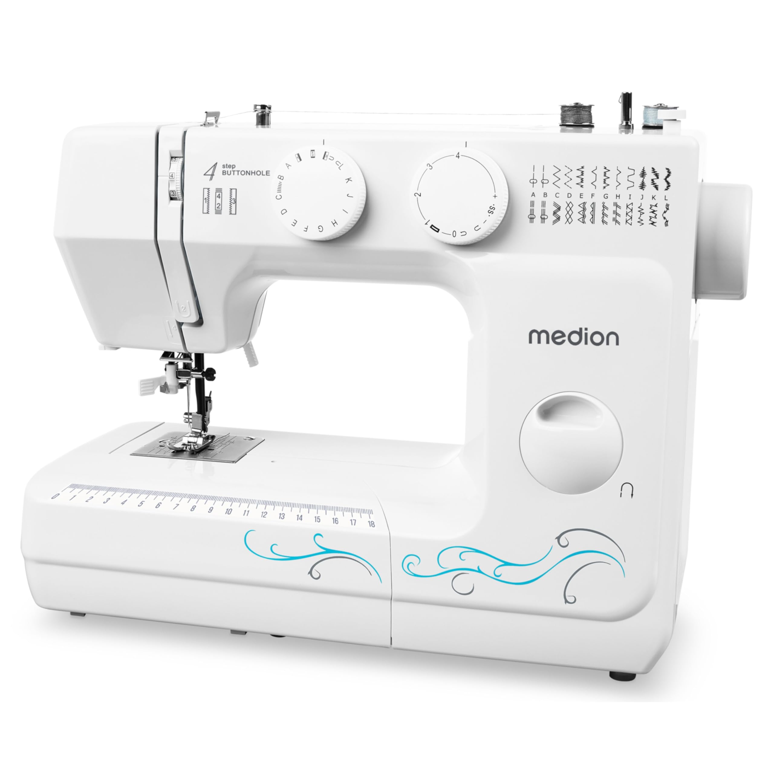 MEDION MD 18205 macchina da cucire braccio libero 60 punti