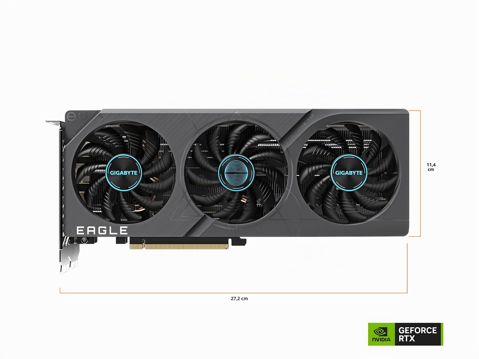 GIGABYTE EAGLE GeForce RTX 4060 Ti 8G scheda video GDDR6