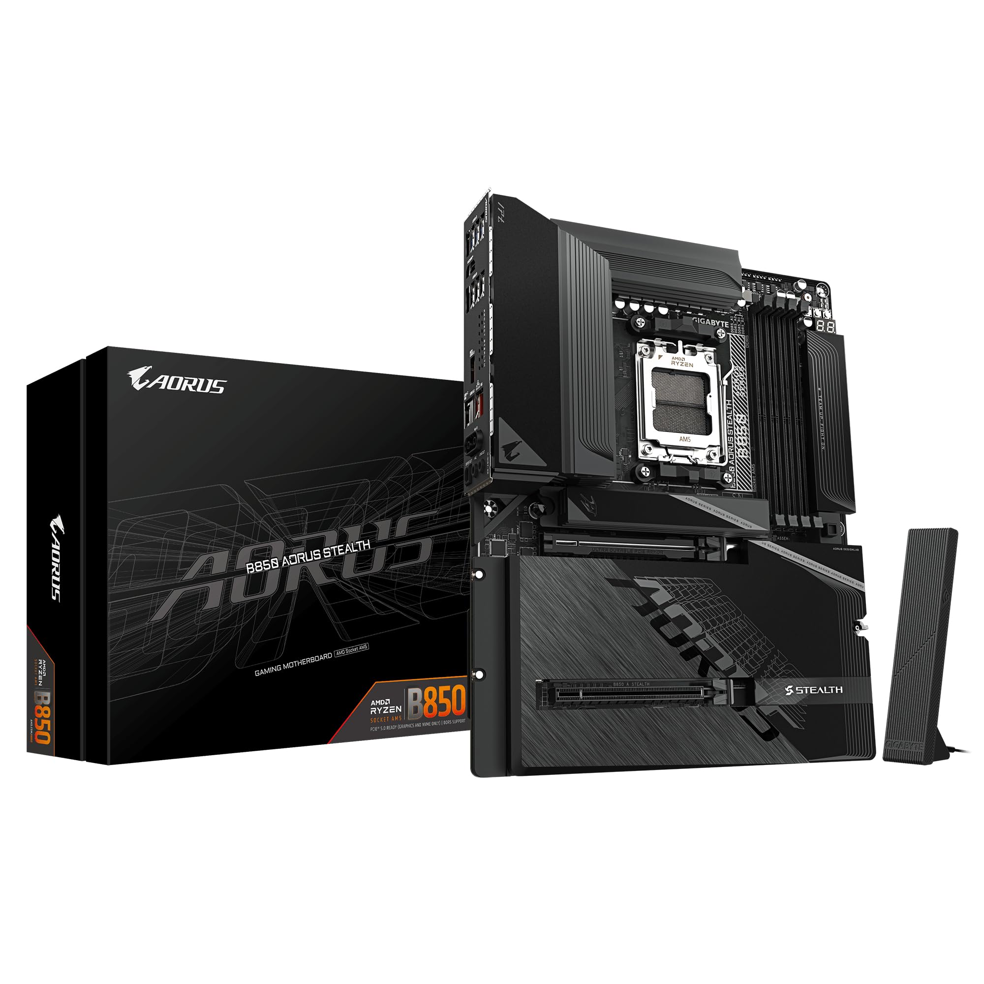 GIGABYTE B850 AORUS STEALTH scheda madre AM5 Wi-Fi 7