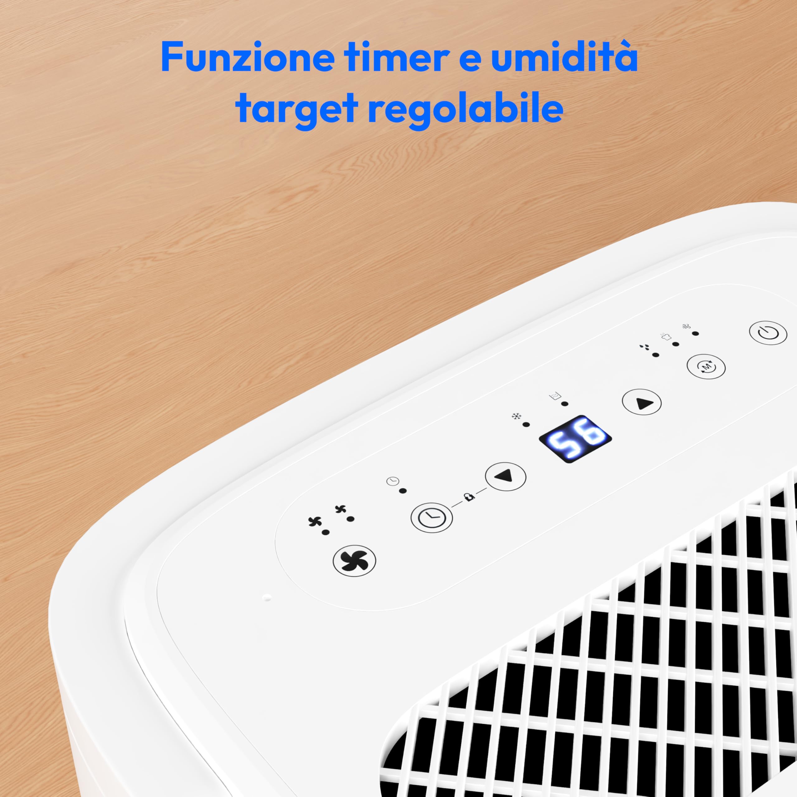 MEDION DH20 MD12048 deumidificatore 20L 20m² silenzioso