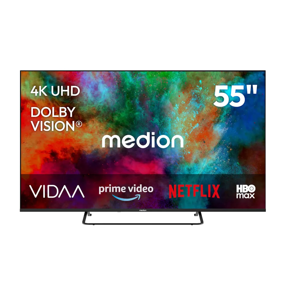 MEDION MD855302 smart TV 55 pollici 4K Dolby Vision