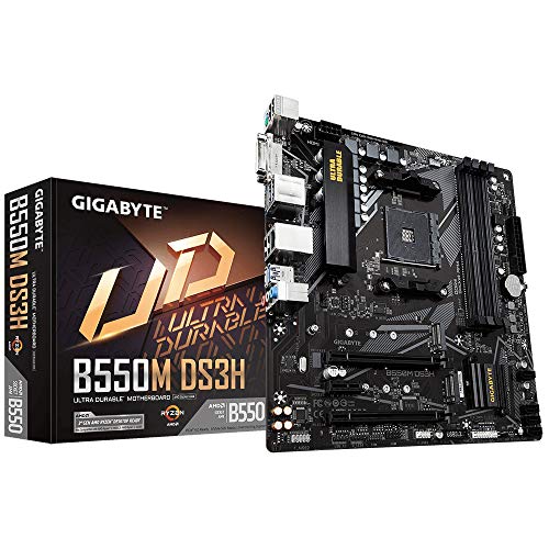Gigabyte B550M DS3H scheda madre AM4 micro ATX