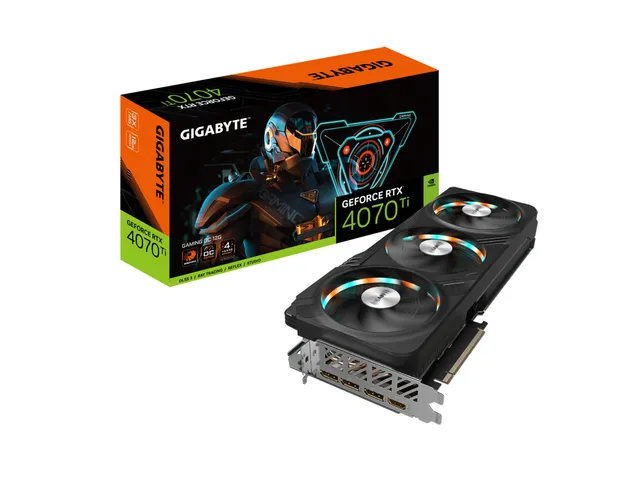 GIGABYTE RTX 4070 Ti GAMING OC 12G scheda video 12GB