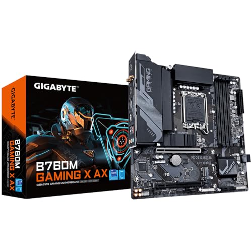 GIGABYTE B760M Gaming X AX Scheda Madre DDR5 WiFi
