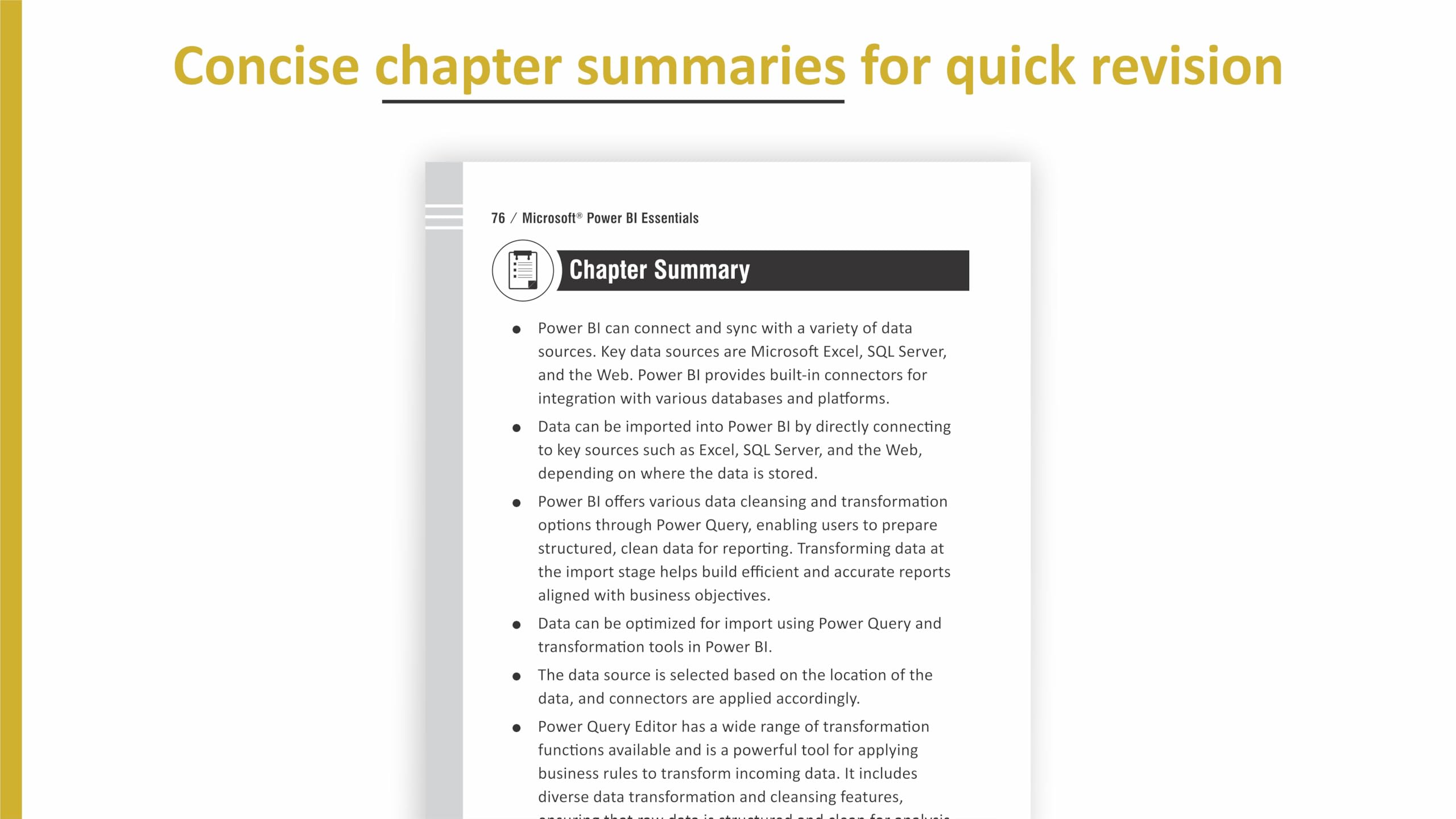 Microsoft Power BI Essentials libro guida report e AI