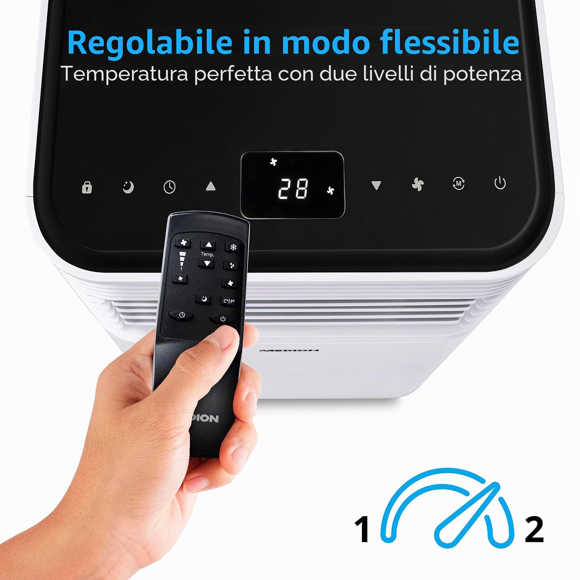 MEDION MD 37020 climatizzatore portatile 7000 BTU per 25 mq