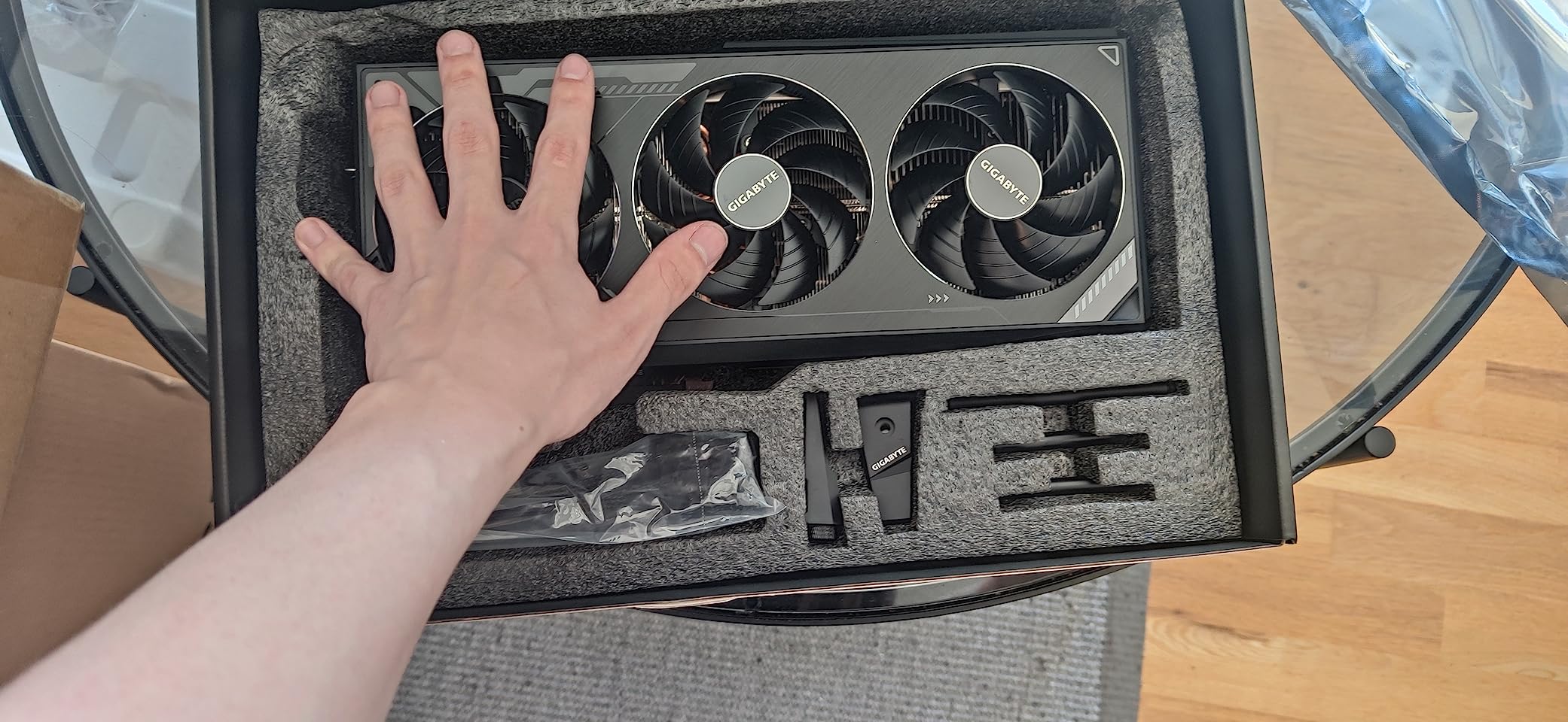 Gigabyte RTX 4090 WINDFORCE 24G scheda video 24GB GDDR6X