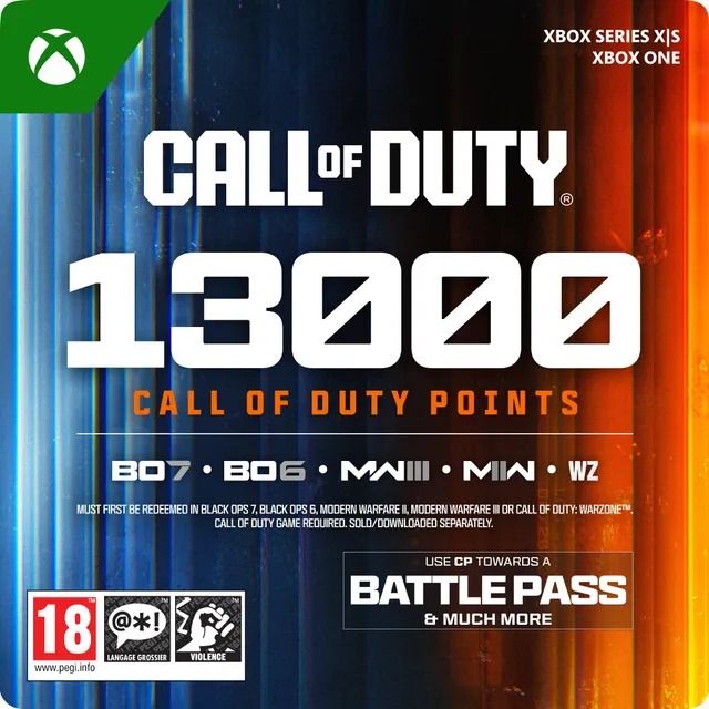Call of Duty Points 13000 punti Xbox One Series X|S Warzone