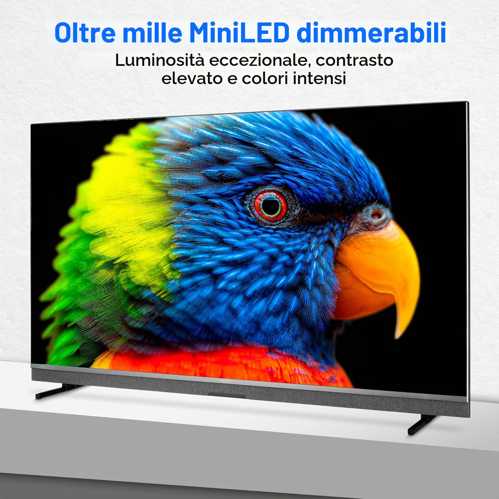 MEDION MD855900 TV MiniLED 55" 4K Dolby Vision TiVo