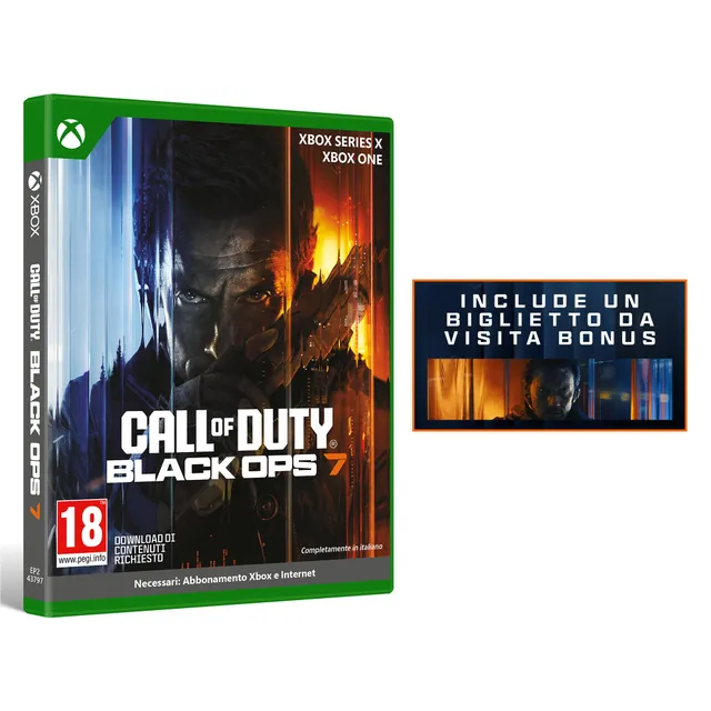 Call of Duty Black Ops 7 Pack Cross-gen gioco Xbox Series X e One co-op