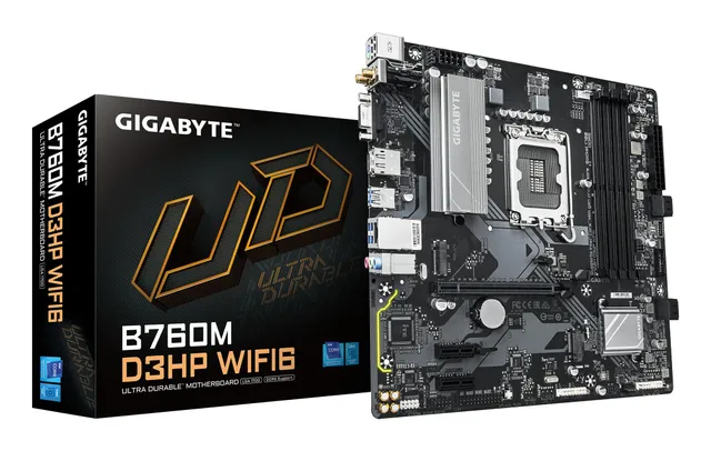 Gigabyte B760M D3HP WiFi6 scheda madre DDR5 mATX