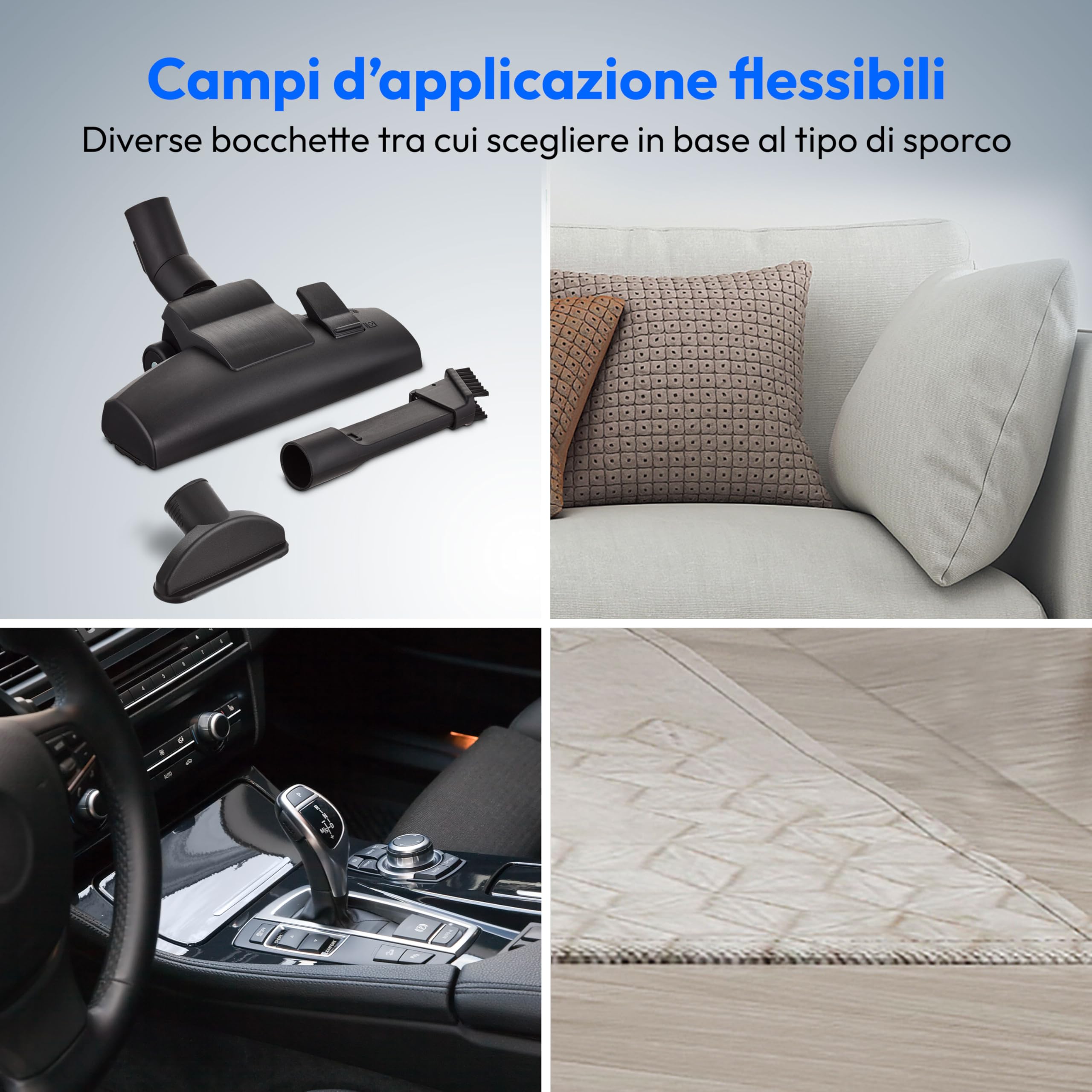 MEDION P4000 MD 11906 aspirapolvere ciclonico blu 4,3 L