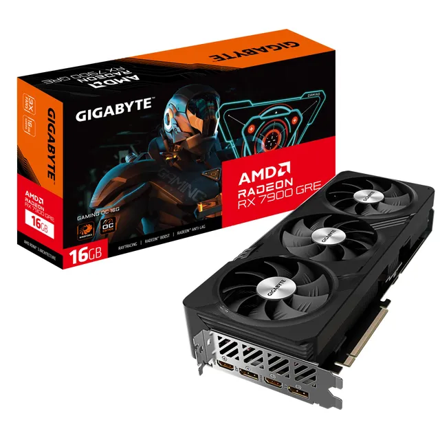 GIGABYTE RX 7900 GRE GAMING OC 16G scheda video 16GB GDDR6