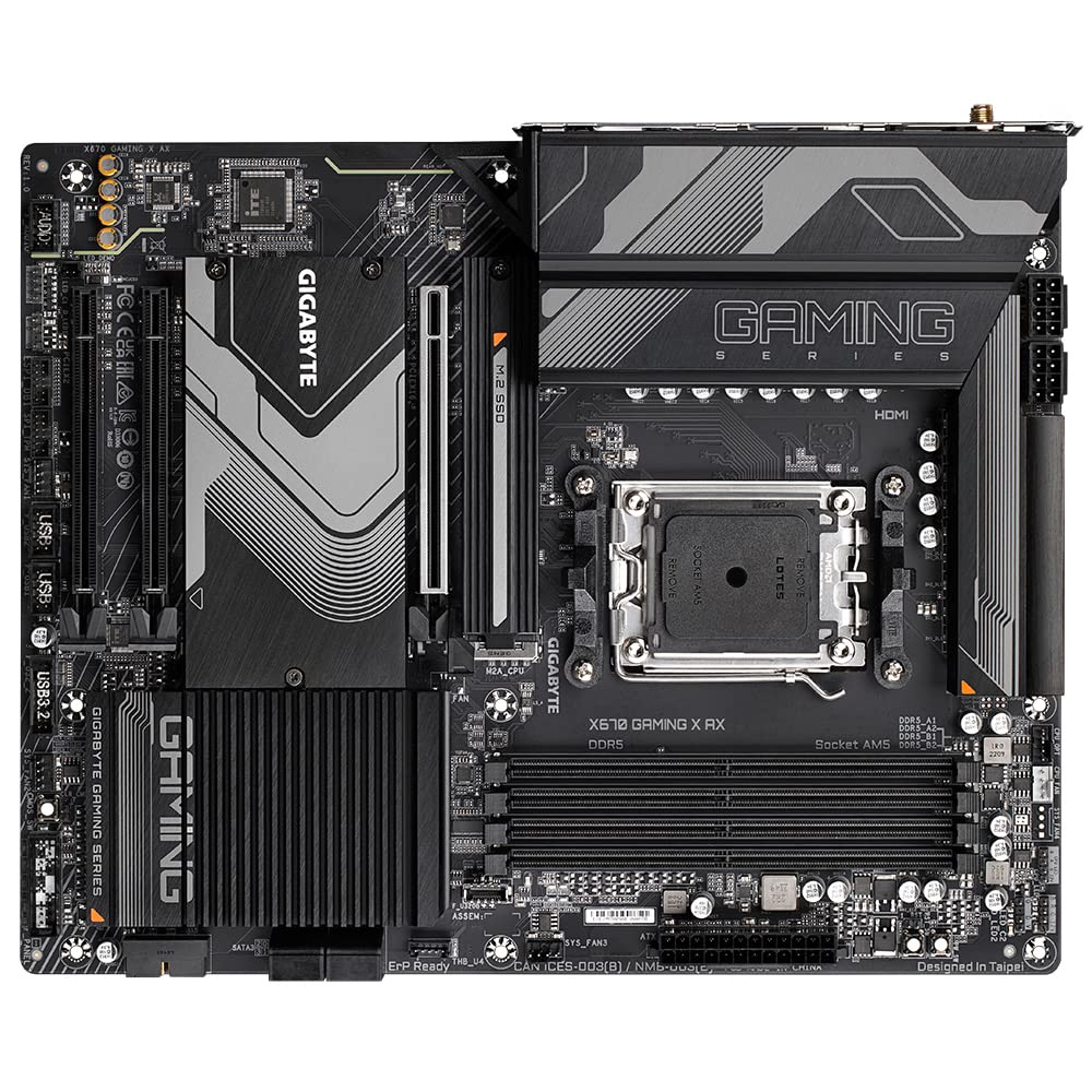 GIGABYTE X670 GAMING X AX scheda madre AM5 Wi-Fi 6E